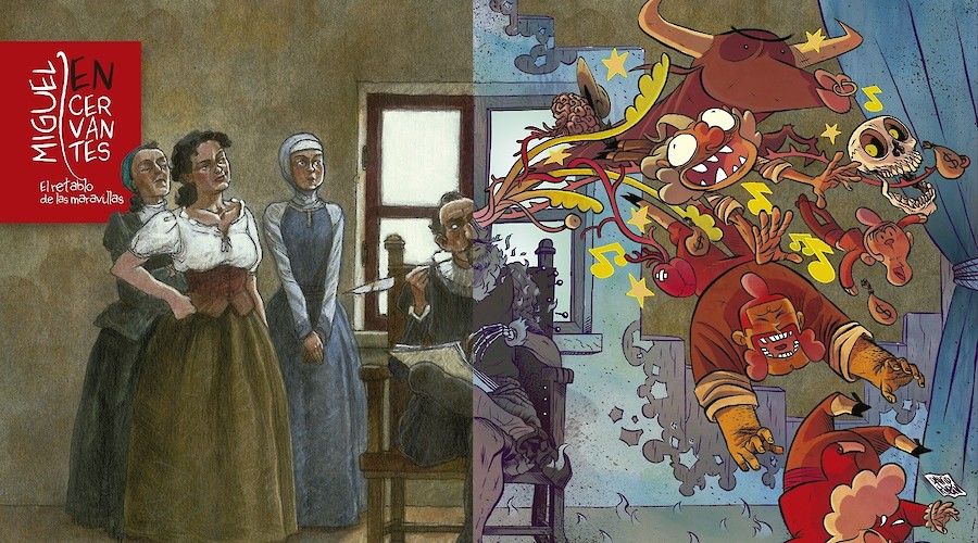 Miguel EN Cervantes em Braga