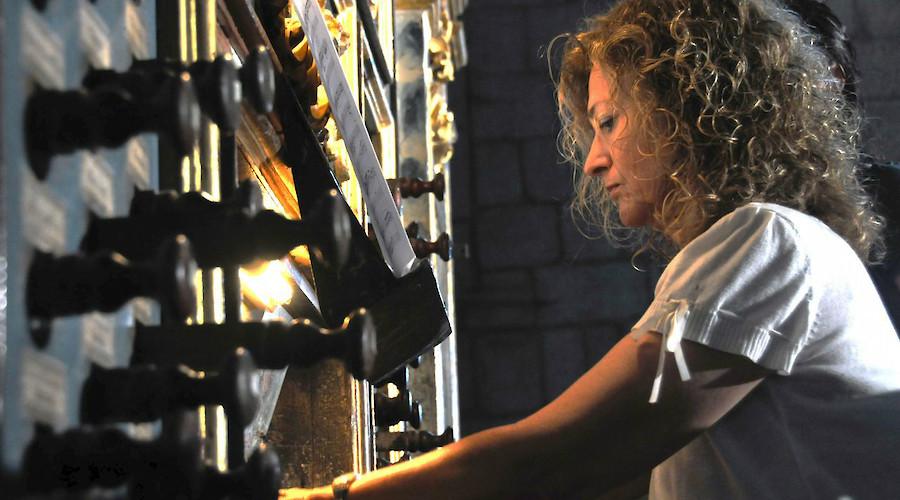 Saskia Roures Navarro e Marisol Mendive no Festival de Órgão de Braga