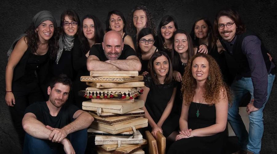 Xabier Díaz & Adufeiras de Salitre nas XVII Jornadas de Cultura Popular do GEFAC