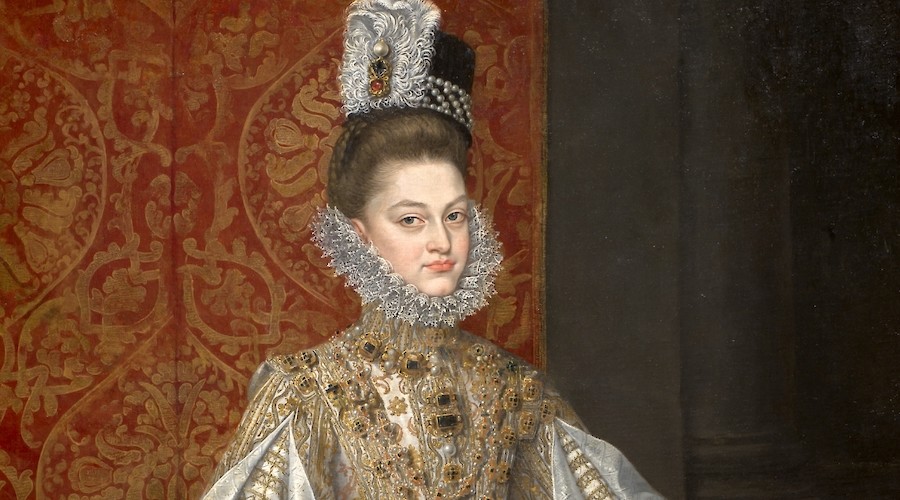 A Infanta Isabel Clara Eugénia e Magdalena Ruiz de Sánchez Coello